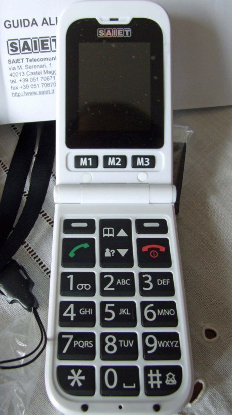 Cellulare GSM FLIP della SAIET
