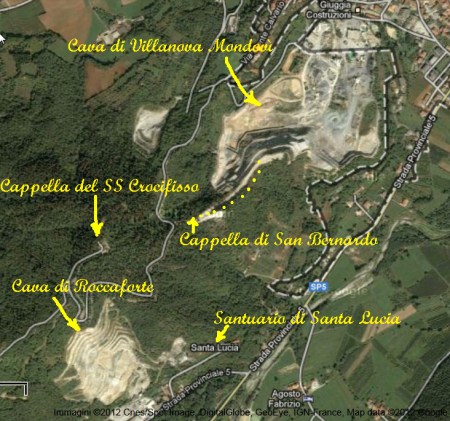 8/2012 - Vista globale del territorio via satellite 