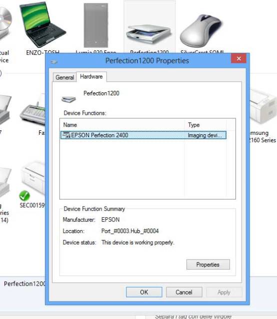 Again select Properties