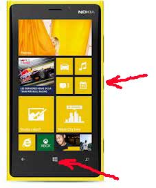 Press the lock/power and home (Windows) button at the same time