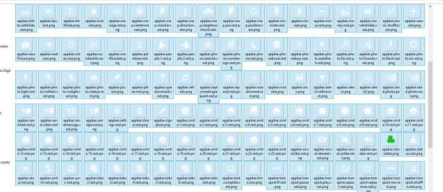 simply selecting all the files in the file explorer (cntl + a)