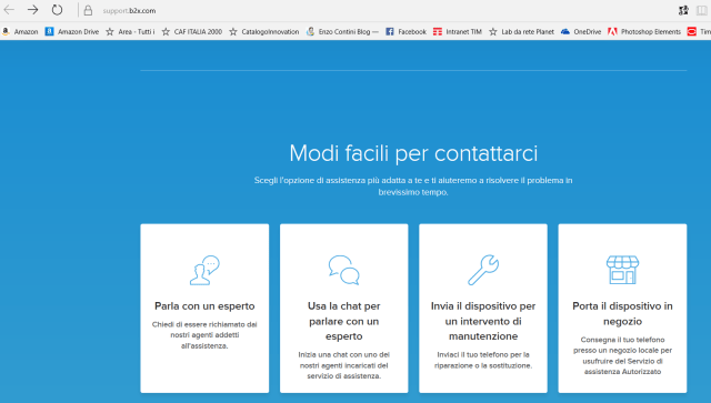 Contatti in caso di problemi con i prodotti Microsoft
