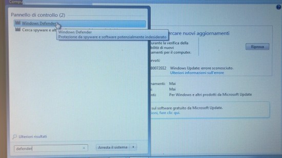 Activation of Defender antivirus