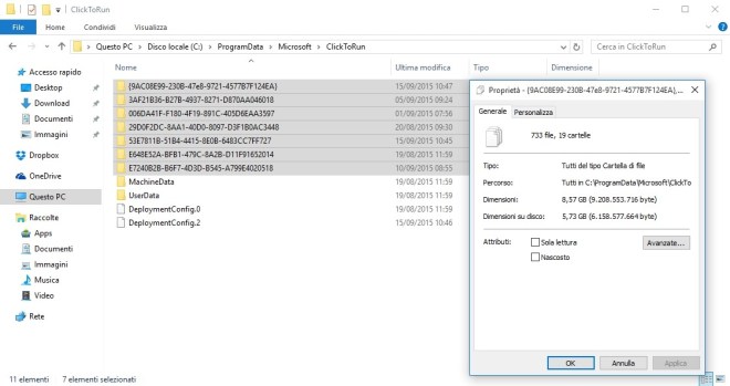 Downloaded files that can be deleted