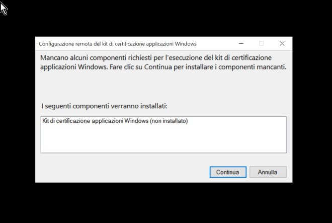 Installation on the remote PC