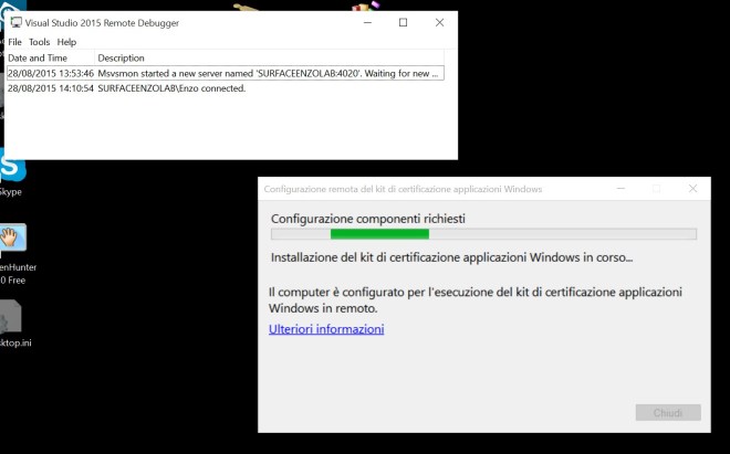 Installation on the remote PC (2)