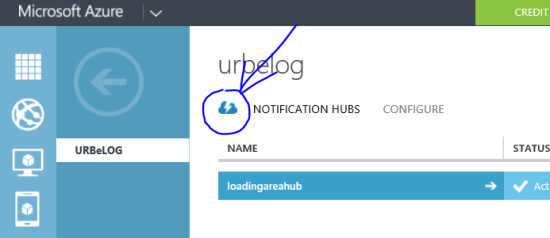 1) Go to the namespace page 