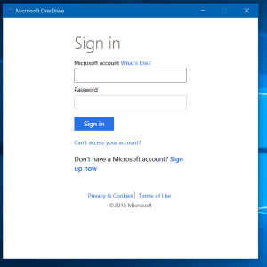 OneDrive configuration (2)