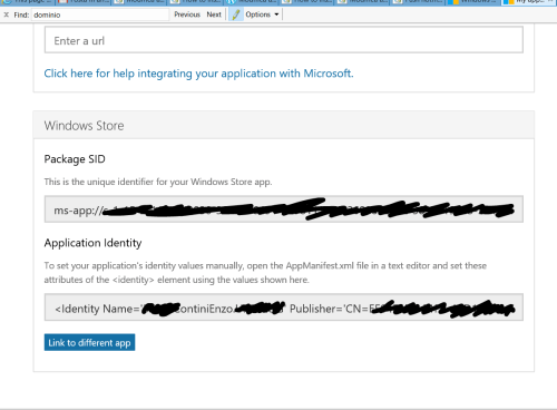 App Registration - Package SID