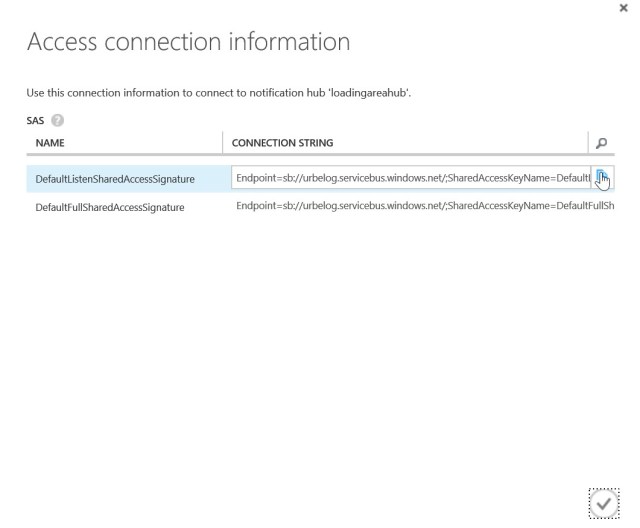 Access Connection Information