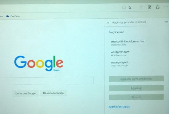 Google searcher is now listed after having visited www.google.com