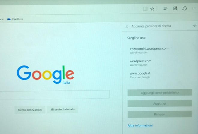 Google searcher is now listed after having visited www.google.com
