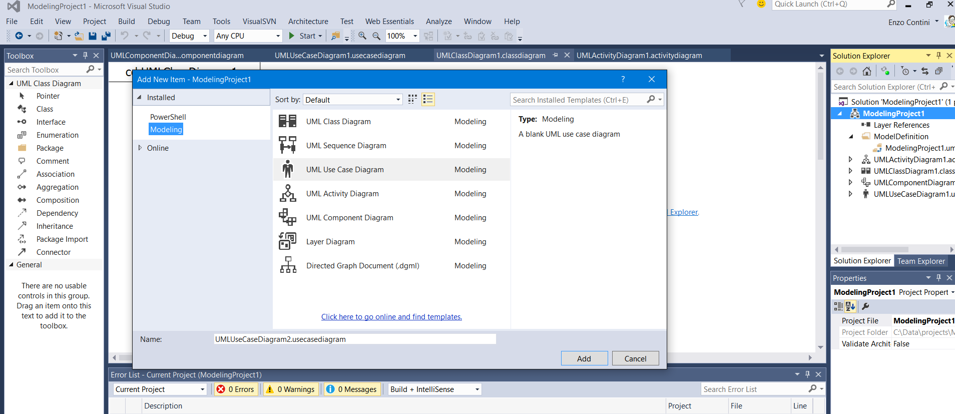 Modeling project template (2)