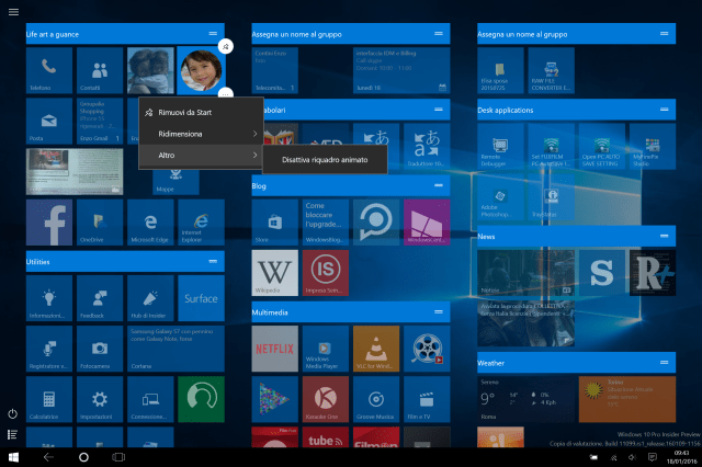 Disable tile animation to let a contact tile picture remain squared