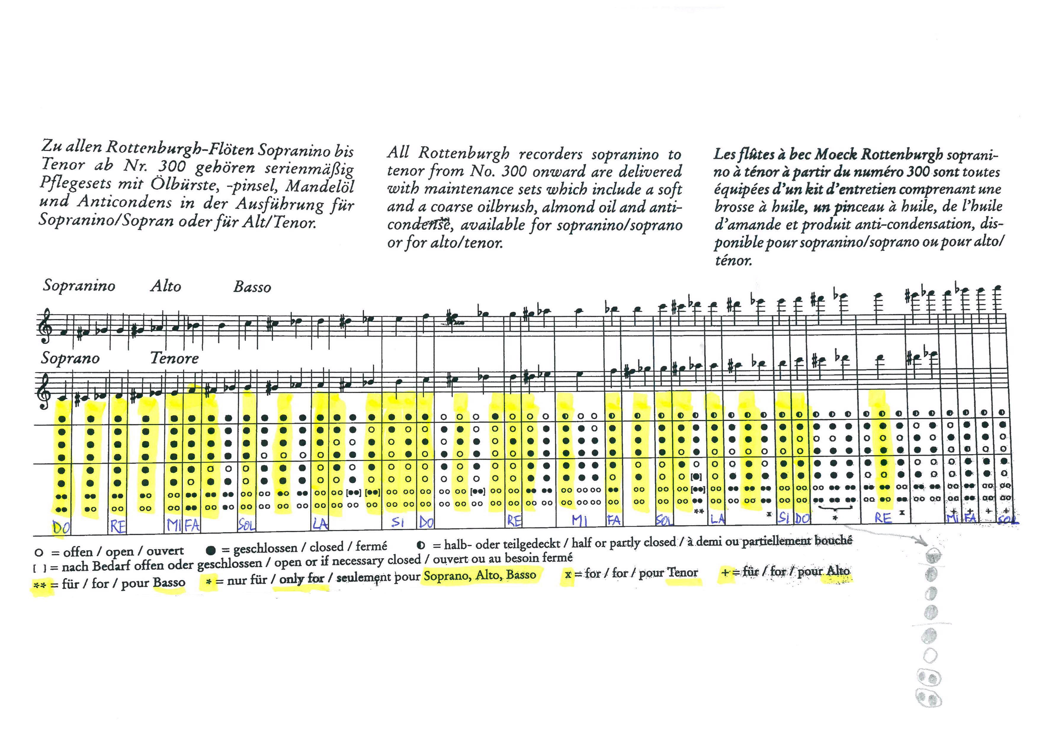 Flauto dolce barocco 2
