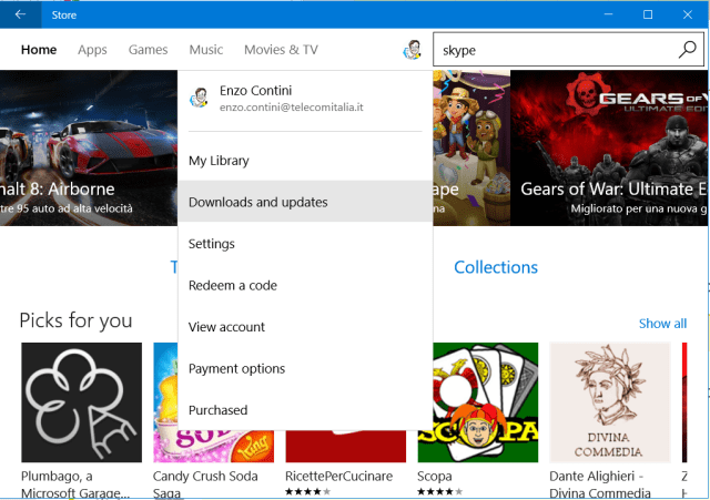 force app update check in windows 10