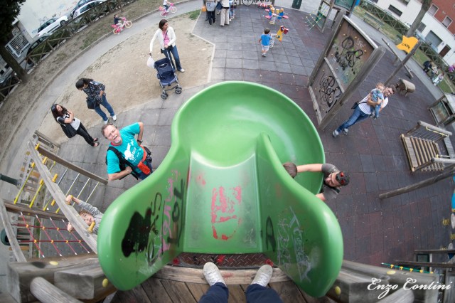 City life con gli occhi di un bambino