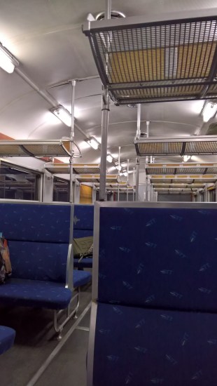 Vagone del treno Torino - Ceres