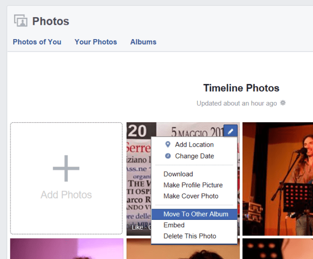 How to move a picture in a specific album (2)