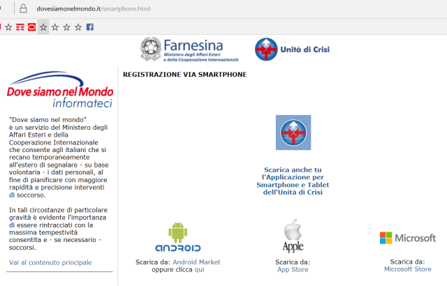 Dovrebbero essere disponibili app per smartphone/tablet per sistemi Android, Apple e Microsoft