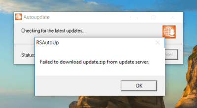 Mobizen crashes if launched when connected to a intranet with firewall