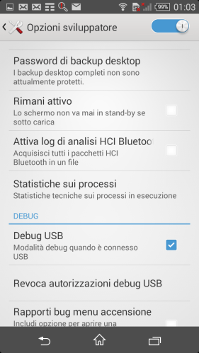 USB Debugging must be enabled from Developer Options (2)