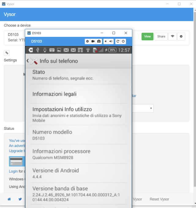 The smartphone screen is displayed in real-time