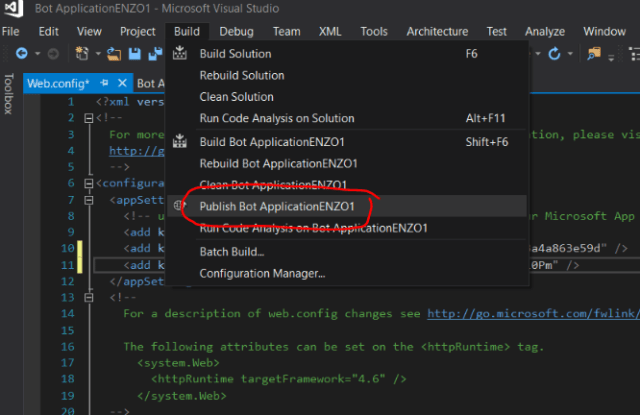 Update the code and re-publish it (1)