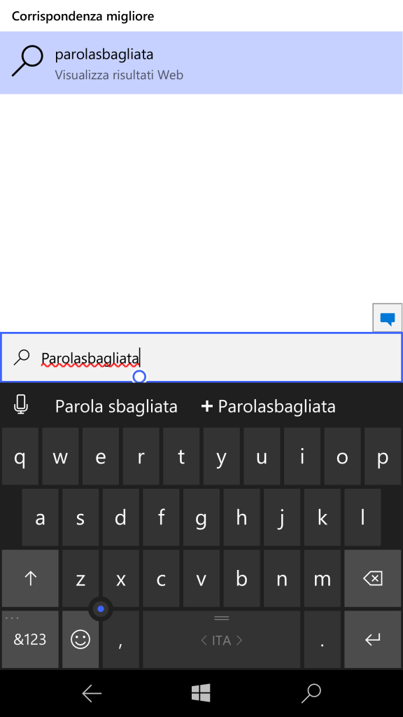 Add a word in the custom diction from Cortana