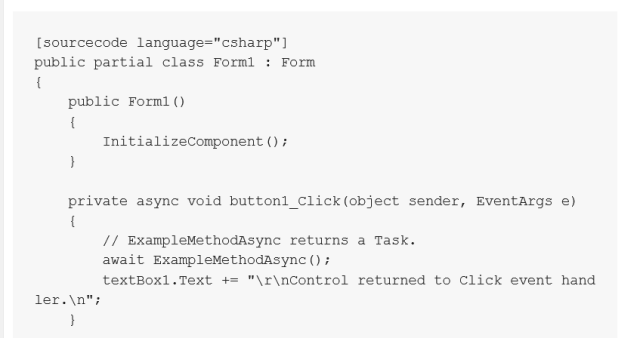 RIGHT WAY: going to the Visual tab you can already see the code inside a grayed box 