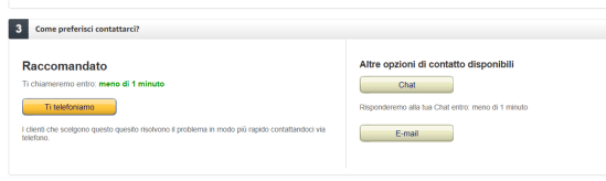 Come contattare telefonicamente o via chat un assistente Amazon (5)