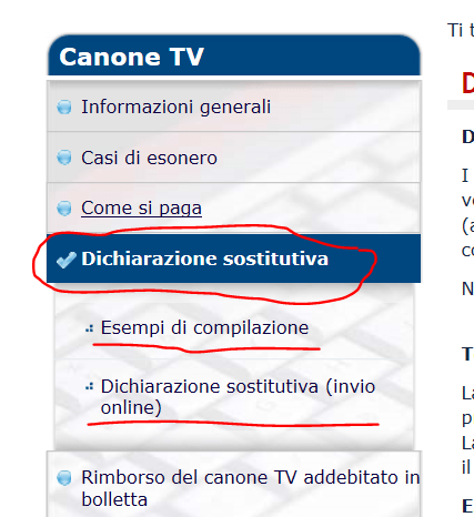 Come inoltrare la dichiarazione con la procedura informatica (3)