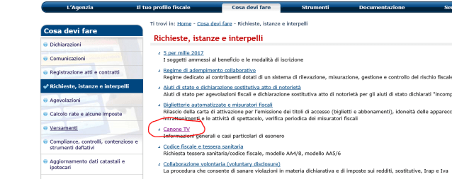 Come inoltrare la dichiarazione con la procedura informatica (2)