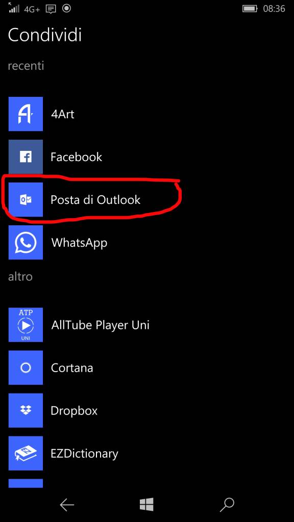 GPS coordinates of your current position (2) - Smartphone