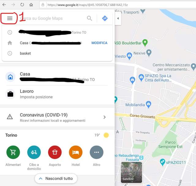 Gestione elenchi personali dal browser su PC (1)